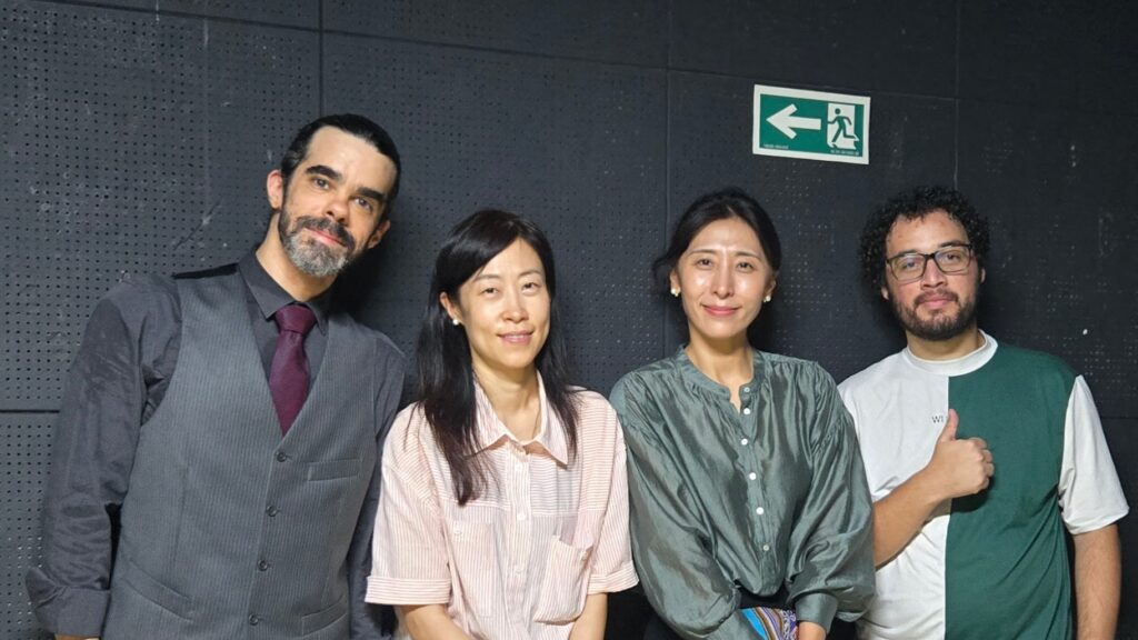 Organizadores da IV Mostra de Cinema Coreano